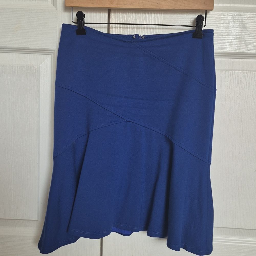Chic Blue Mini Skirt for Women